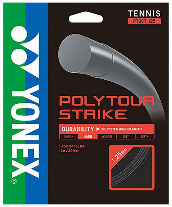 Yonex Poly Tour Strike 1.25 Cool Black